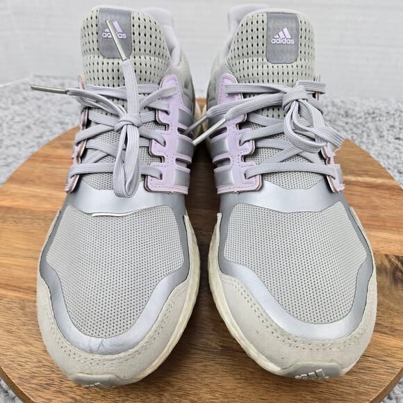 Adidas Womens 9 Ultra Boost DNA S&L Grey Two Casual Lifestyle Gym Running Shoe - Picture 6 of 12